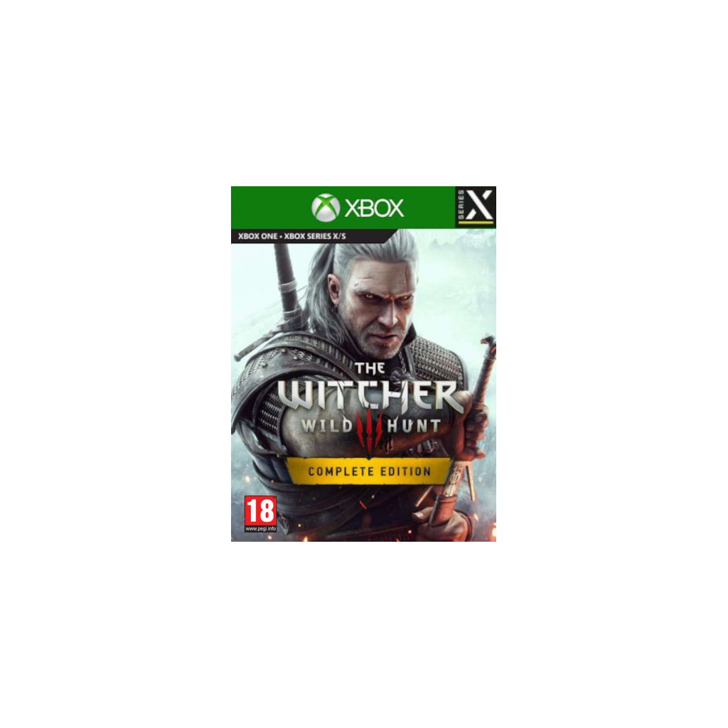 Гра Xbox The Witcher 3: Wild Hunt Complete Edition, BD диск (5902367641634)