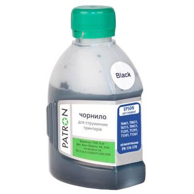 Чорнило Patron EPSON T1361(K101) BLACK SOFTpigment (I-PN-ET136-180-B-SP)