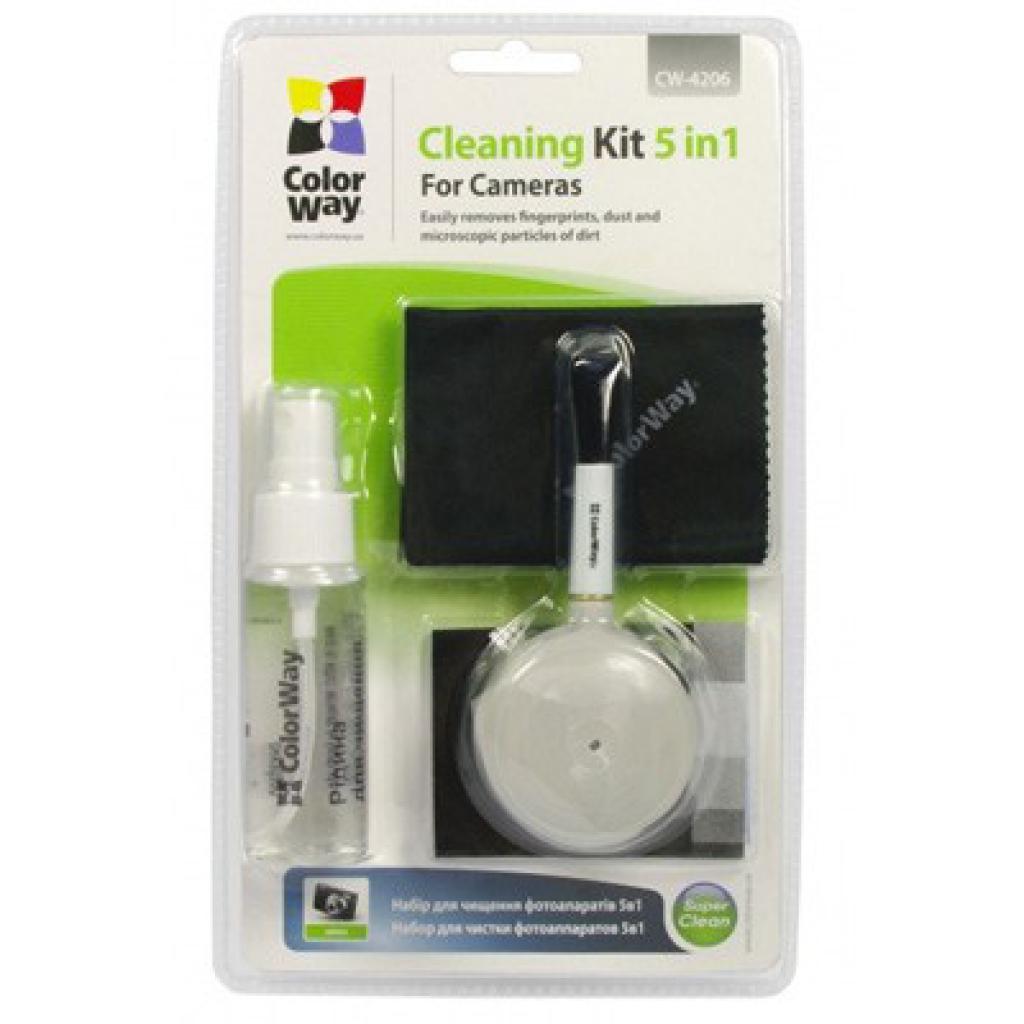 Набір для чищення для фотоапаратів ColorWay 5в1 Cleaning Kit for Cameras (CW-4206)