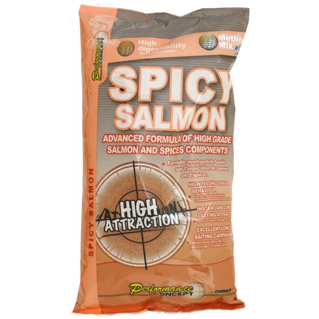 Прикормка Starbaits Spicy salmon острый лосось method mix 2,5кг (32.59.29)