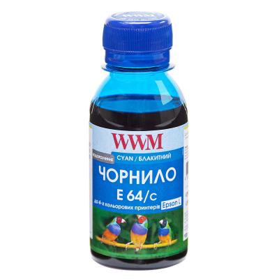 Чорнило WWM EPSON L110/L210/L355 100g Cyan (E64/C-2)