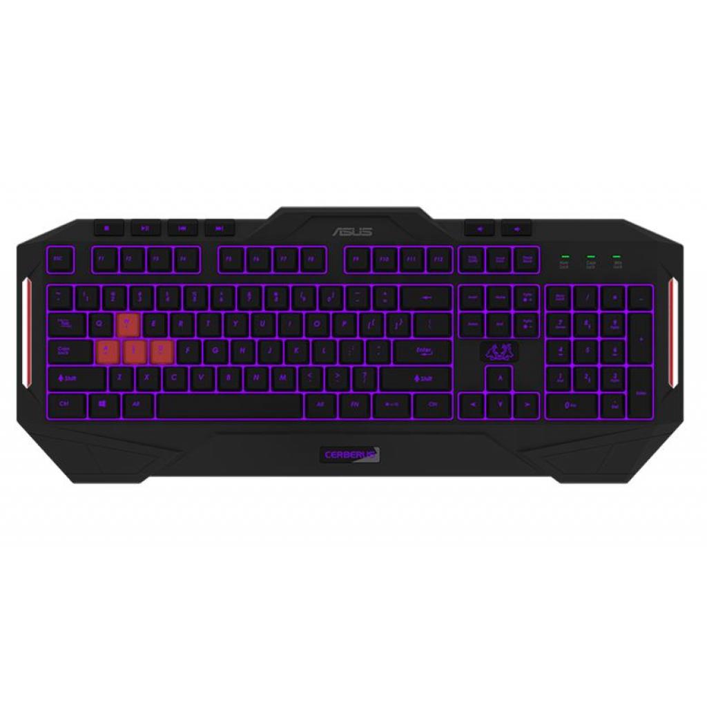 Клавіатура ASUS Cerberus MKII USB RGB (90YH0131-B2RA00)