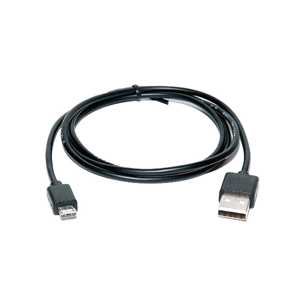 Дата кабель USB 2.0 AM to Micro 5P 0.6m Pro black REAL-EL (EL123500021)