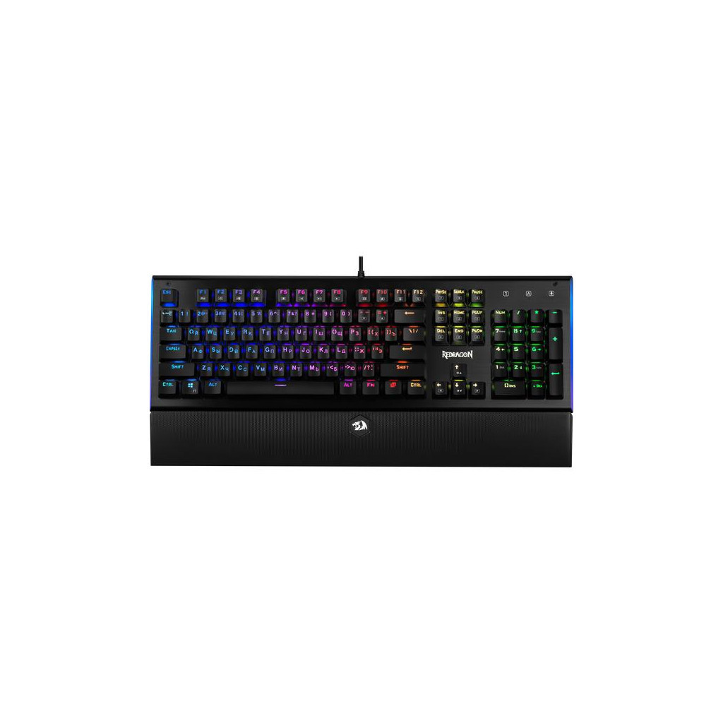 Клавіатура Redragon Aryaman RGB USB Black (75142)