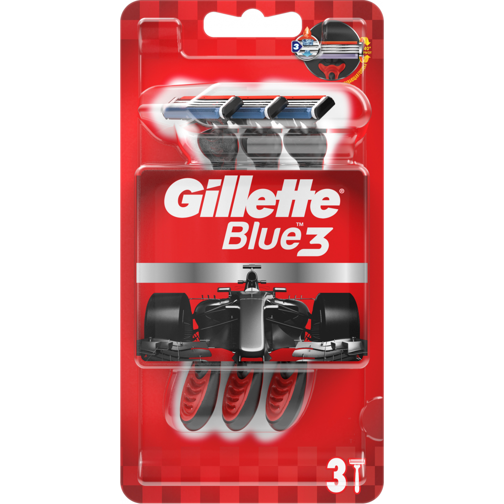 Бритва Gillette Blue 3 3 шт. (7702018516780)