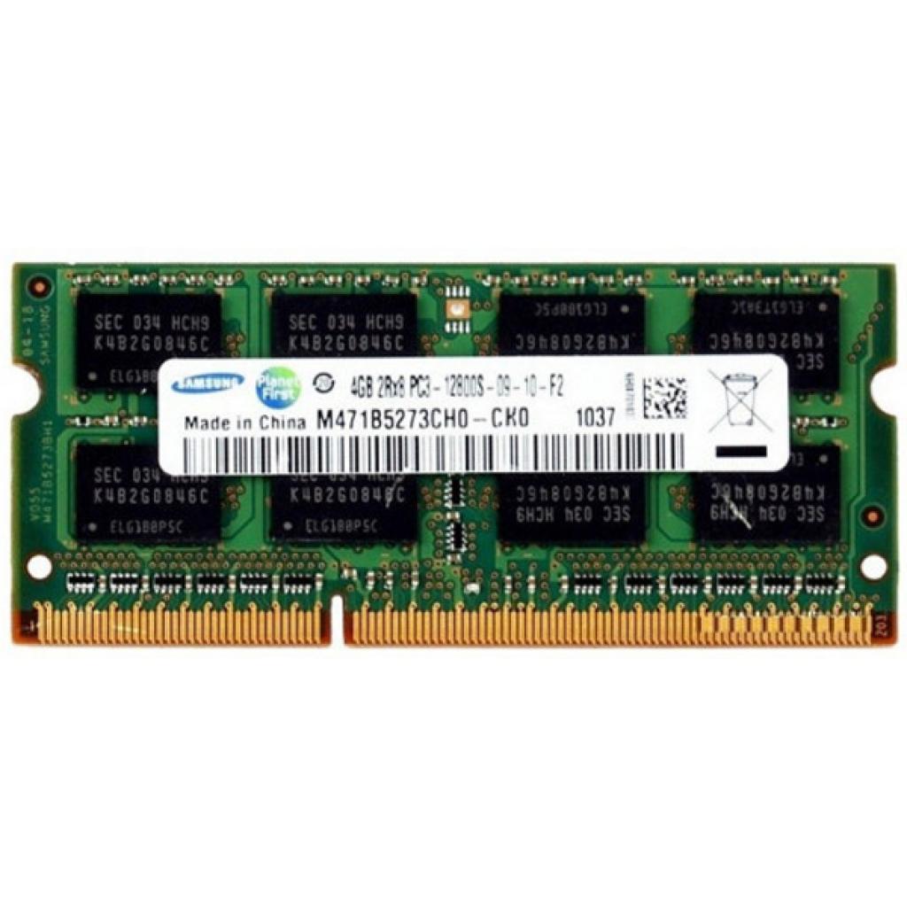 Модуль пам'яті для ноутбука SoDIMM DDR3 4GB 1600 MHz Samsung (M471B5273DH0-CK0)