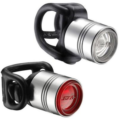 Комплект велофар Lezyne Femto Drive Pair 15/7 Lm Silver (4712805 977888)