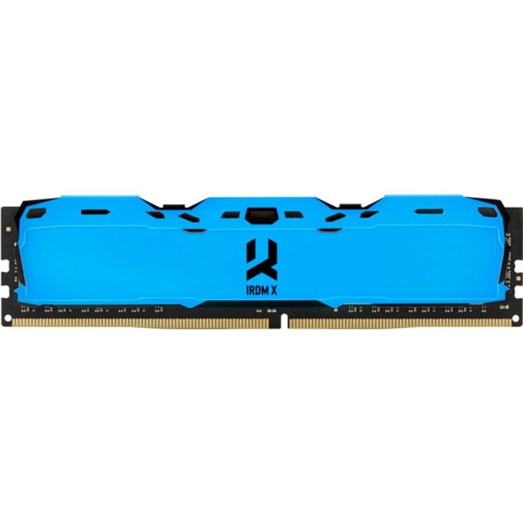 Модуль пам'яті для комп'ютера DDR4 8GB 3200 MHz IRDM X Blue Goodram (IR-XB3200D464L16SA/8G)