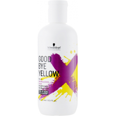 Шампунь Schwarzkopf Professional Goodbye Yellow Безсульфатний з антижовтим ефектом 300 мл (4045787736410)