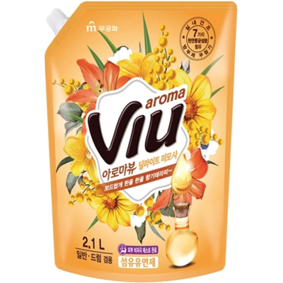 Кондиціонер для білизни Mukunghwa Fabric Softener Aroma VIU Mimosa 2.1 л (8801173602297)