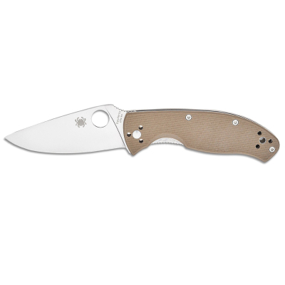 Ніж Spyderco Tenacious M4 Brown G10 (C122GBNM4P)