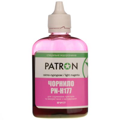 Чорнило Patron HP №177 90г LIGHT MAGENTA для C8775 (I-PN-H177-090-LM)