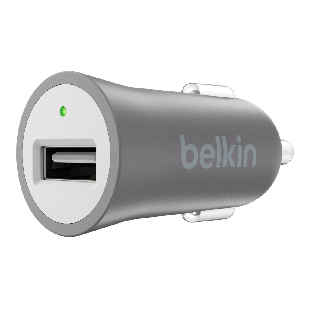 Зарядний пристрій Belkin Mixit Premium 1*USB 5V/2.4A (F8M730btGRY)