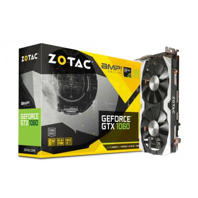 Відеокарта Zotac GeForce GTX1060 6144Mb AMP! Edition (ZT-P10600B-10M)