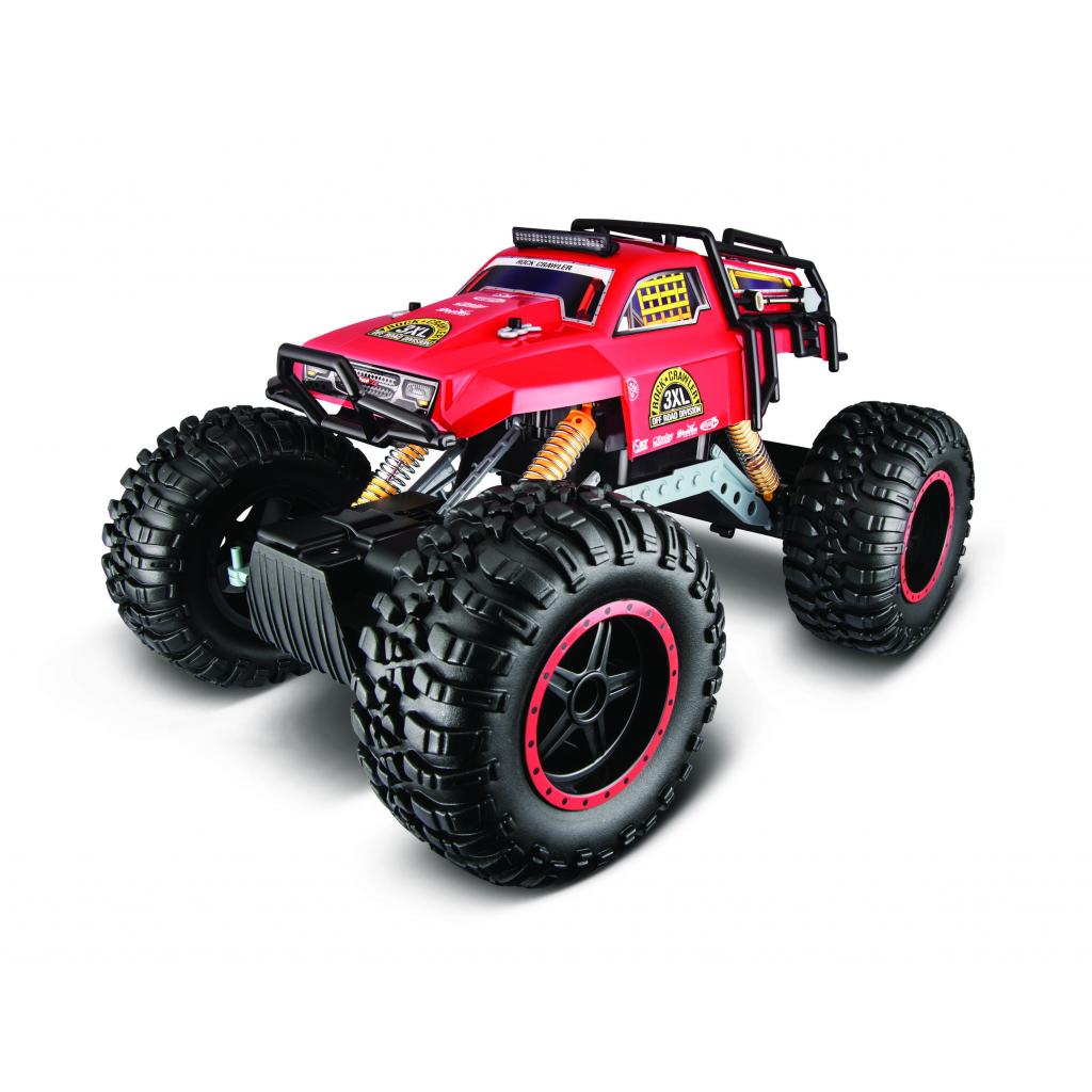 Радіокерована іграшка Maisto Rock Crawler 3XL, 2.4 GHz (81157 red)