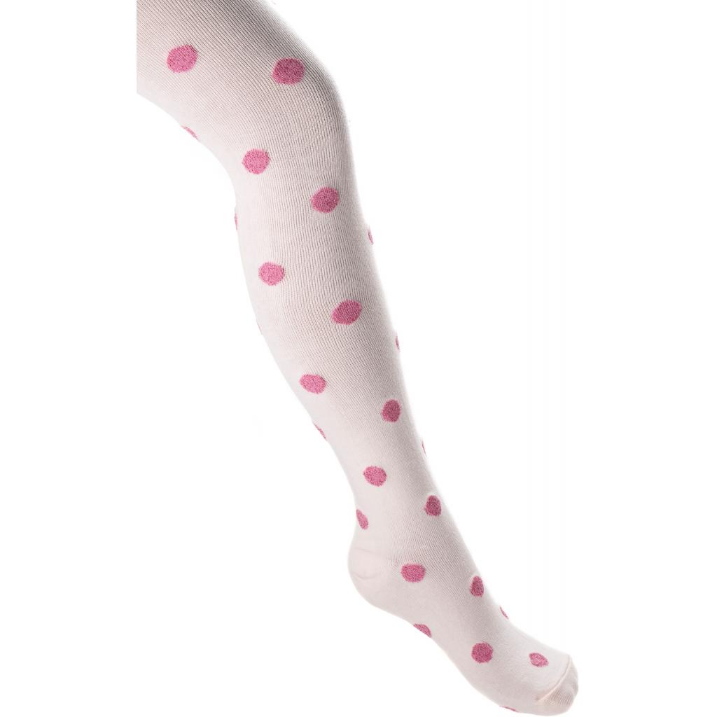 Колготки UCS Socks в горошок з люрексу (M0C0301-2051-5G-pink)