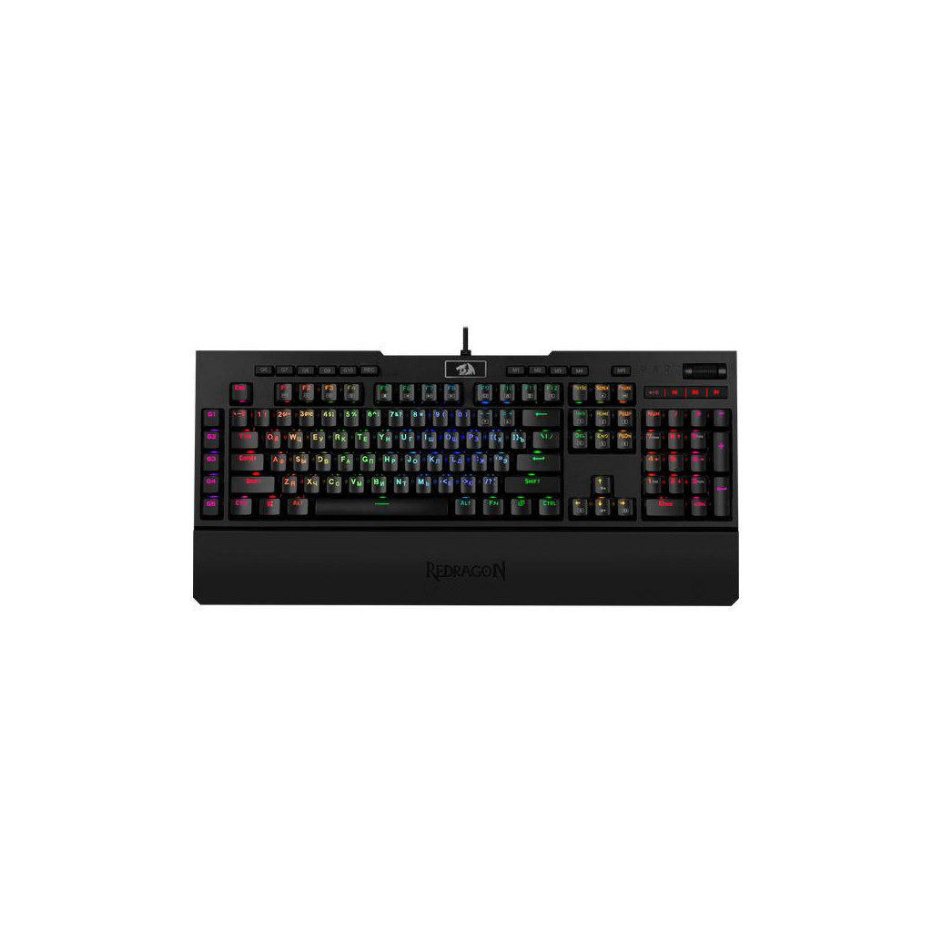 Клавіатура Redragon Brahma RGB USB Black (77647)