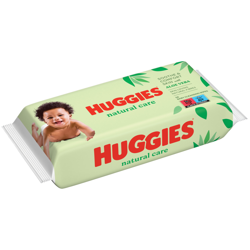 Дитячі вологі серветки Huggies 56 шт (5029053550152)