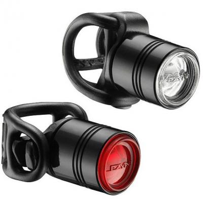 Комплект велофар Lezyne Femto Drive Pair 15/7 Lm Black (4712805 977895)