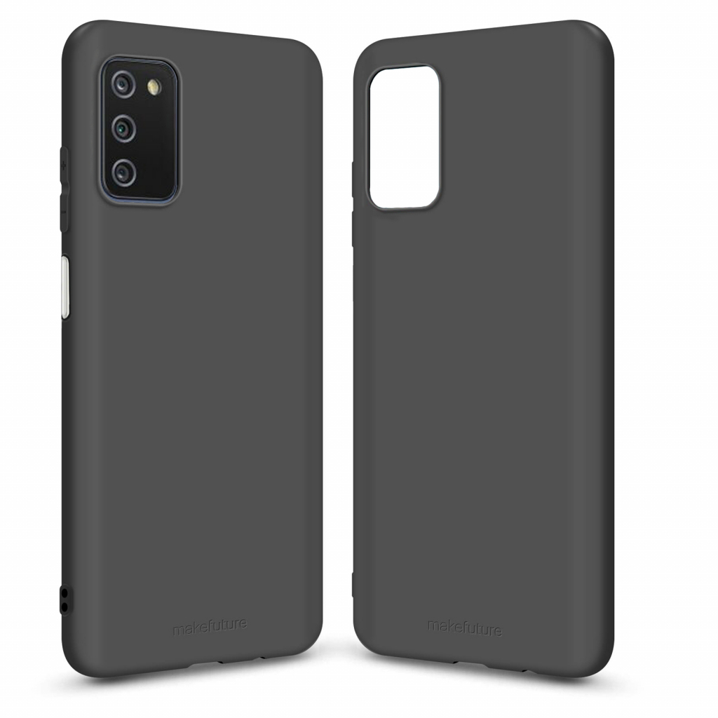 Чохол до моб. телефона MakeFuture Samsung A03s Skin (Matte TPU) Black (MCS-SA03SBK)