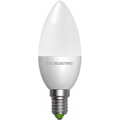 Лампочка EUROELECTRIC LED CL 6W E14 4000K 220V (LED-CL-06144(EE))