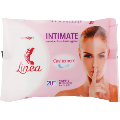 Серветки для інтимної гігієни Linea Intimate 20 шт. (4820207590014)