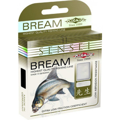 Волосінь Mikado Sensei Bream 150 м 0,22 мм 6,6 кг Light Green (ZLE-022)