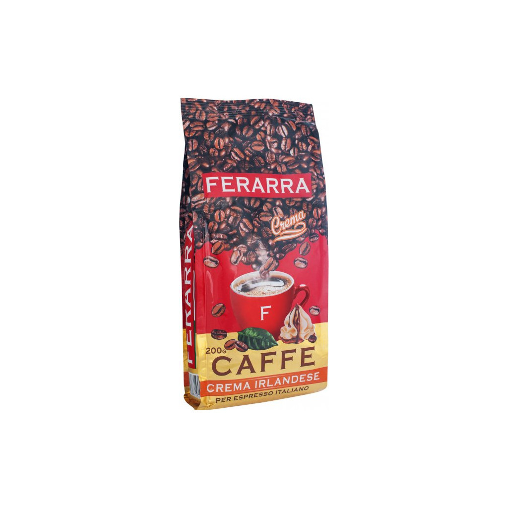 Кава Ferarra Caffe Crema Irlandese в зернах 200 г (fr.71017)