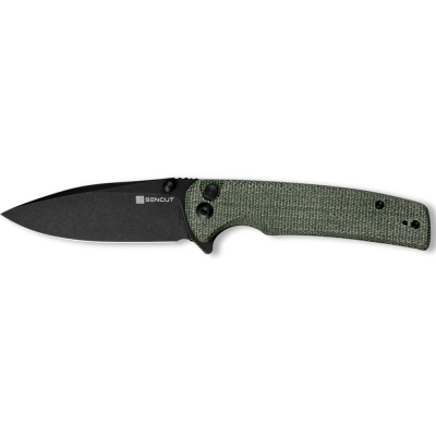 Ніж Sencut Sachse Blackwash Olive Micarta (S21007-2)