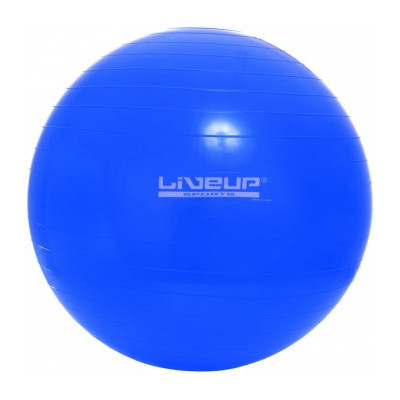 М'яч для фітнесу LiveUp Gym Ball LS3221-65b блакитний 65см (2016052700490)