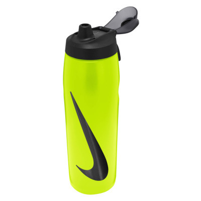 Пляшка для води Nike Refuel Bottle Locking Lid 32 OZ лимонний, чорний 946 мл N.100.7670.705.32 (887791745163)