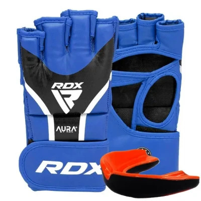 Рукавички для MMA RDX Aura Plus T-17 Blue/Black XL (GGR-T17UB-XL+)