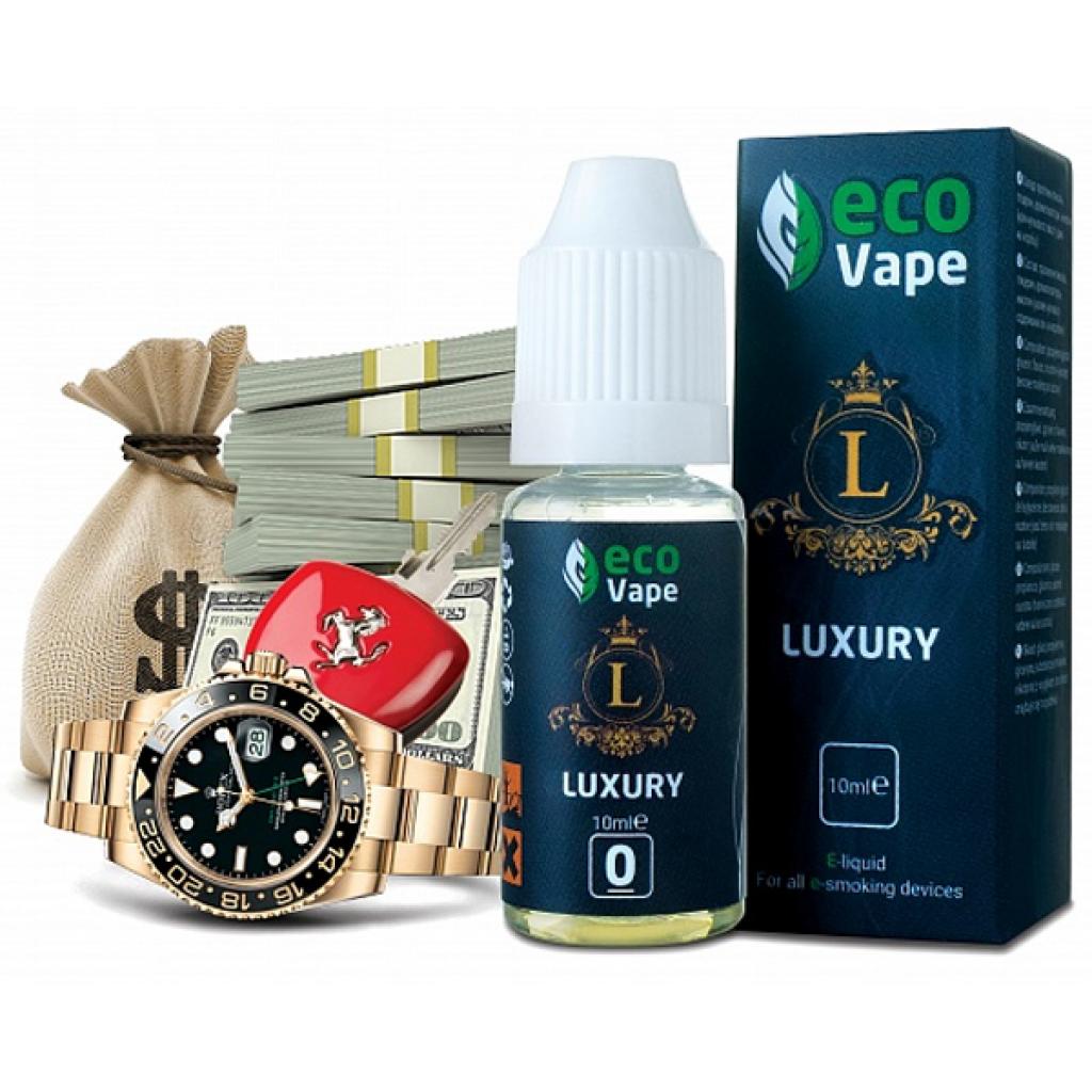 Рідина для електронних сигарет Eco vape Luxury 0 мг/мл (LEV-LR-0)