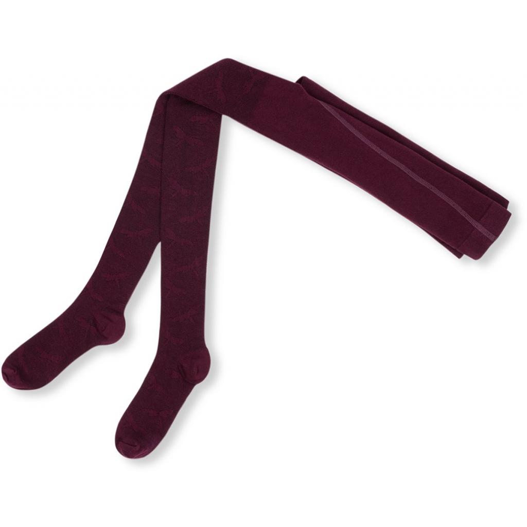 Колготки UCS Socks з бабками однотонні (M0C0301-1049-11G-bordo)