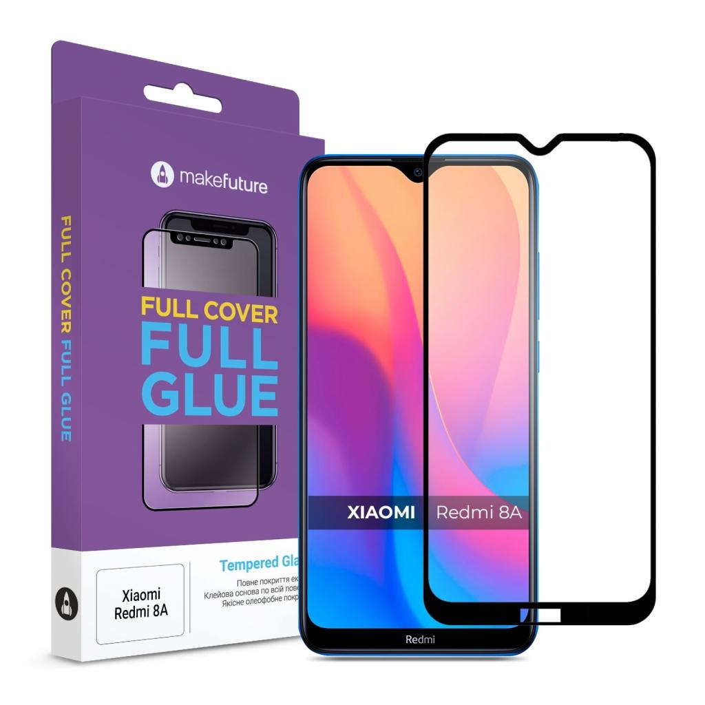 Скло захисне MakeFuture Xiaomi Redmi 8A Full Cover Full Glue (MGF-XR8A)