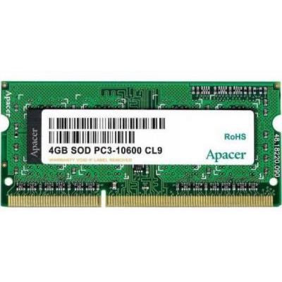 Модуль пам'яті для ноутбука SoDIMM DDR3L 4GB 1333 MHz Apacer (AS04GFA33C9TBGJ)