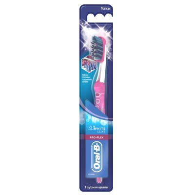 Зубна щітка Oral-B 3D White Luxe Pro-Flex средняя 1 шт (3014260010379)