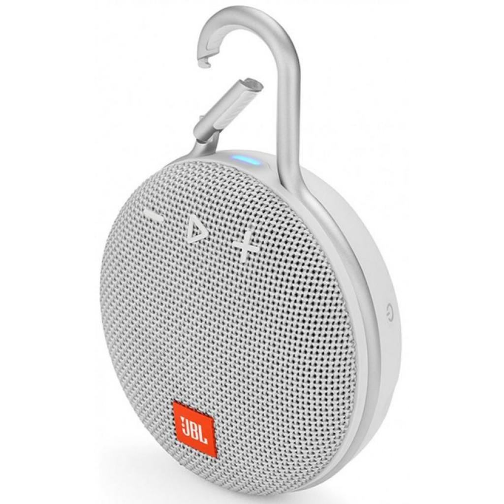 Акустична система JBL Clip 3 White (JBLCLIP3WHT)