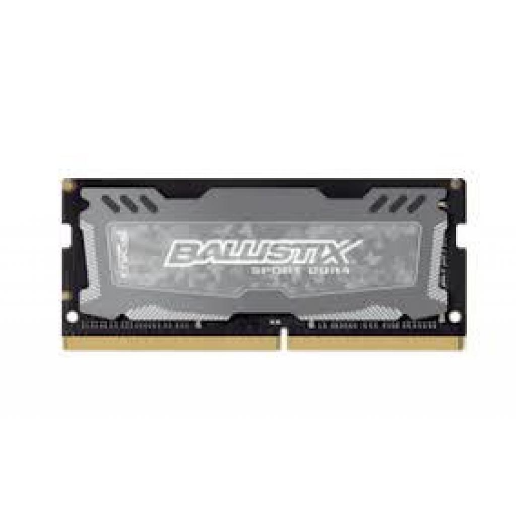 Модуль пам'яті для ноутбука SoDIMM DDR4 8GB 2400 MHz Ballistix Sport LT Micron (BLS8G4S240FSDK)