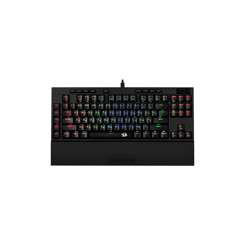 Клавіатура Redragon Broadsword RGB USB Black (77548)