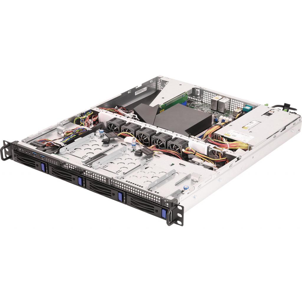 Серверна платформа ASRock 1U/AM4/ECC/SATA/400W PSU (1U4LW-X470)