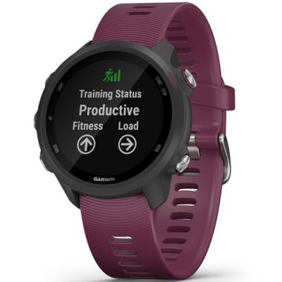 Смарт-годинник Garmin Forerunner 245, Black/Berry (010-02120-11)