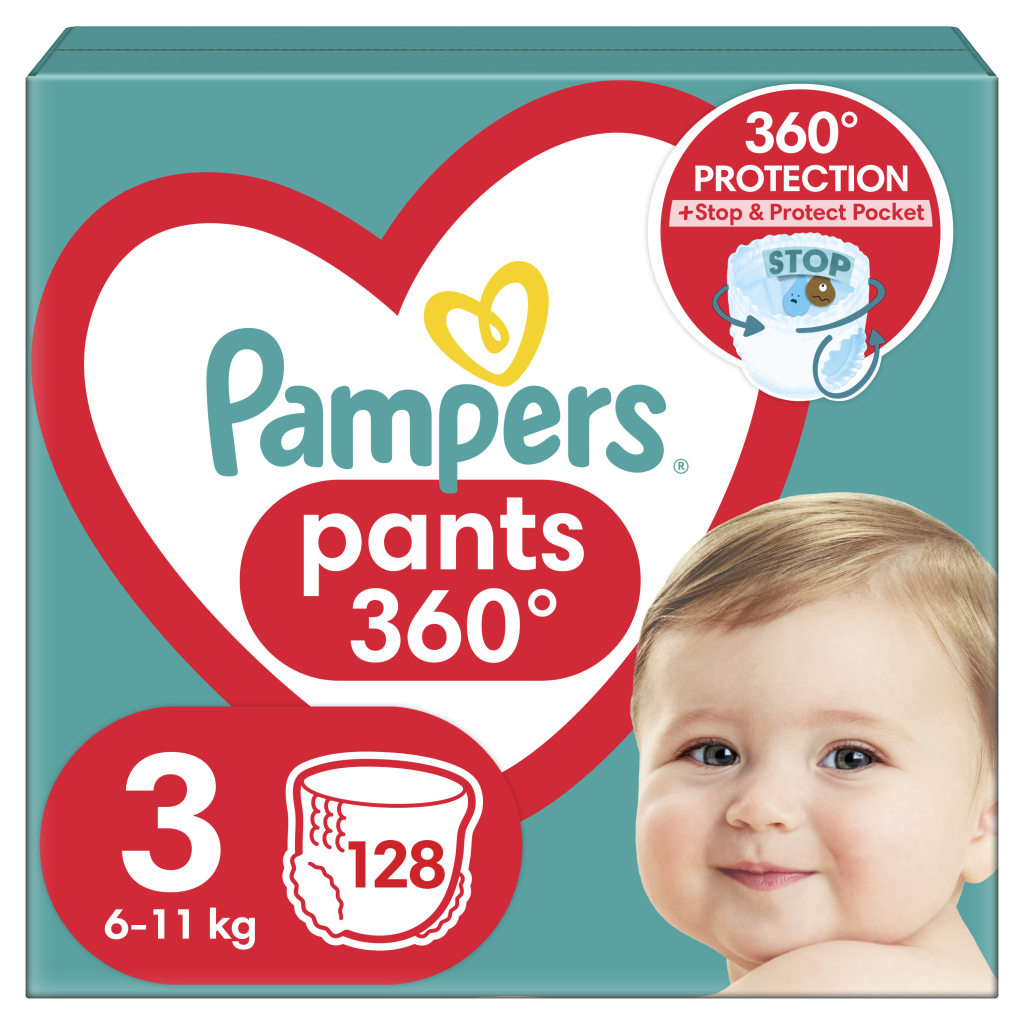 Підгузок Pampers Pants Midi Розмір 3 (6-11 кг) 128 шт. (8006540069417)