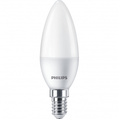 Лампочка Philips ESSLEDCandle 5.5-60W E14 865 B35NDFR RCA (929002273807)