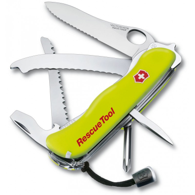 Ніж Victorinox RescueTool Yellow Blister (0.8623.MWNB1)