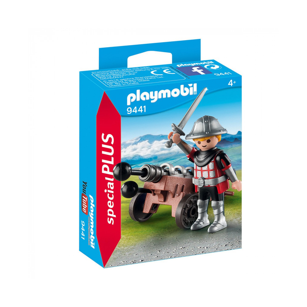 Конструктор Playmobil Лицар з гарматою (6333998)