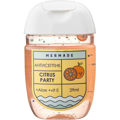 Антисептик для рук Mermade Citrus Party 29 мл (4820241300075)