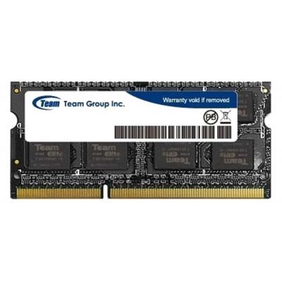 Модуль пам'яті для ноутбука SoDIMM DDR3L 8GB 1600 MHz Team (TED3L8GM1600C11-SBK / TED3L8G1600C11-SBK)