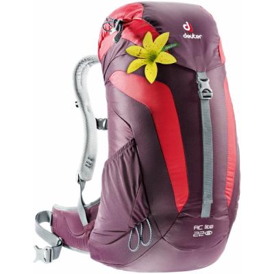 Рюкзак туристичний Deuter AC Lite 22 SL цвет 5522 aubergine-fire (3420216 5522)