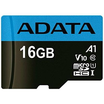 Карта пам'яті ADATA 16GB microSD class 10 UHS-I A1 Premier (AUSDH16GUICL10A1-R)